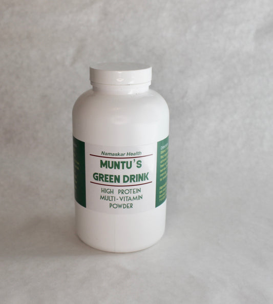 Muntu's High Energy Nutrient Rich Green Drink